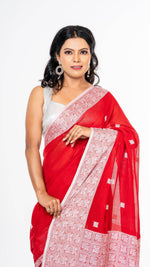 Load image into Gallery viewer, Cotton Khadi saree