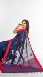 Load image into Gallery viewer, Kusum Khadi Saree