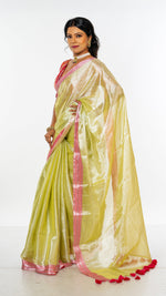 Load image into Gallery viewer, Tissue Silk Saree