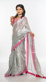 Load image into Gallery viewer, Tissue Silk Saree