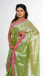 Load image into Gallery viewer, Tissue Silk Saree