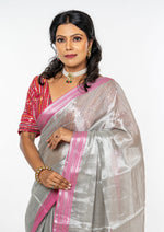 Load image into Gallery viewer, Tissue Silk Saree