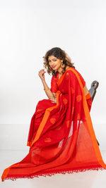 Load image into Gallery viewer, Kusum Khadi Saree