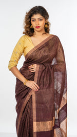 Load image into Gallery viewer, Matka silk saree
