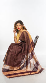 Load image into Gallery viewer, Matka silk saree