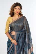 Load image into Gallery viewer, Matka silk saree