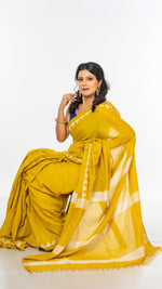 Load image into Gallery viewer, Khadi Cotton Saree