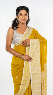 Cotton Khadi saree